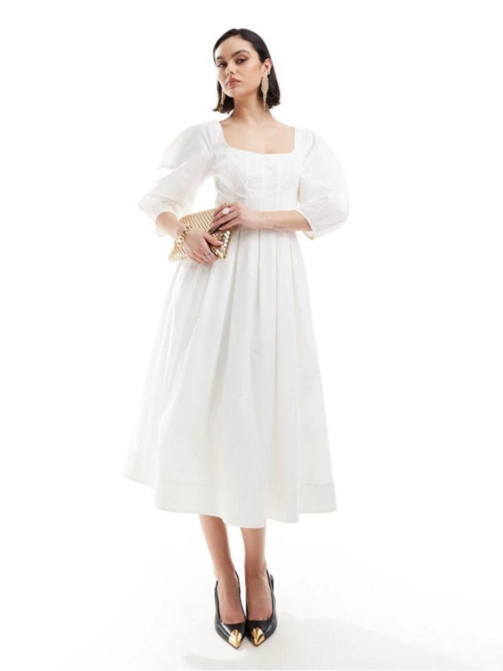 &Other Stories white dress